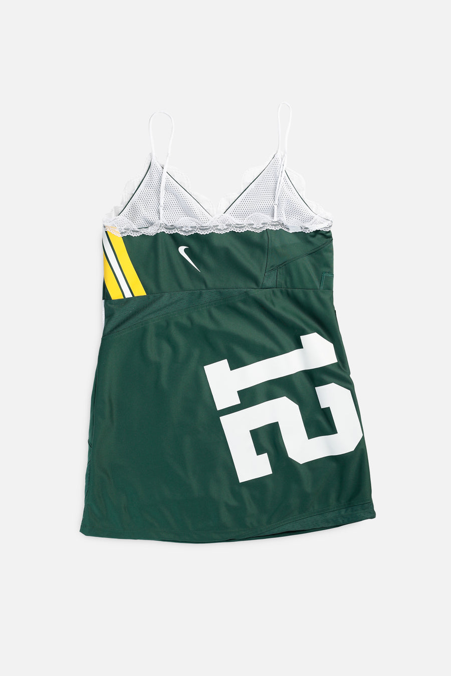 Rework Green Bay Packers NFL Lace Dress - XL