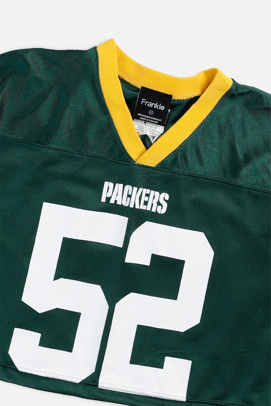 Rework Crop Green Bay Packers NFL Jersey - S