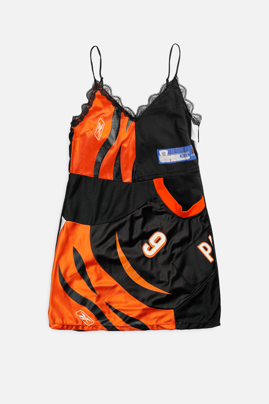 Rework Cincinnati Bengals NFL Lace Dress - M