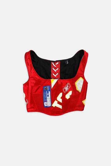 Rework Kansas City Chiefs NFL Corset - S