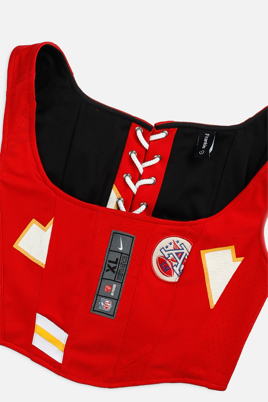 Rework Kansas City Chiefs NFL Corset - S