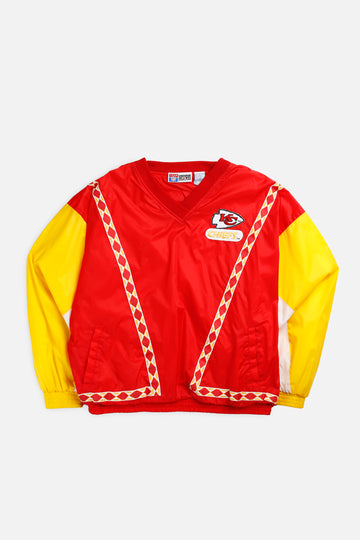 Vintage Kansas City Chiefs NFL Windbreaker Jacket - XL