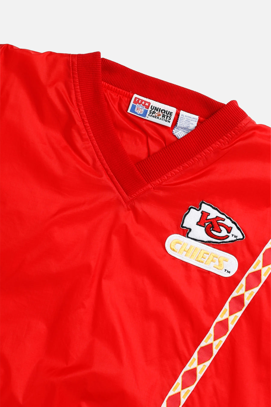 Vintage Kansas City Chiefs NFL Windbreaker Jacket - XL