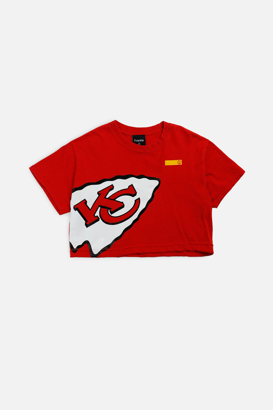 Rework Kansas City Chiefs NFL Crop Tee - XS