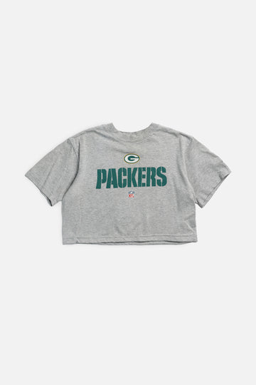 Rework Green Bay Packers NFL Crop Tee - S