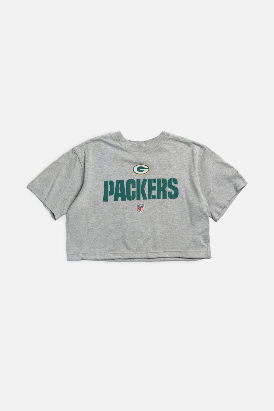 Rework Green Bay Packers NFL Crop Tee - S