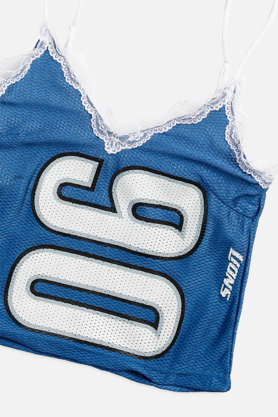 Rework Detroit Lions NFL Lace Tank - S