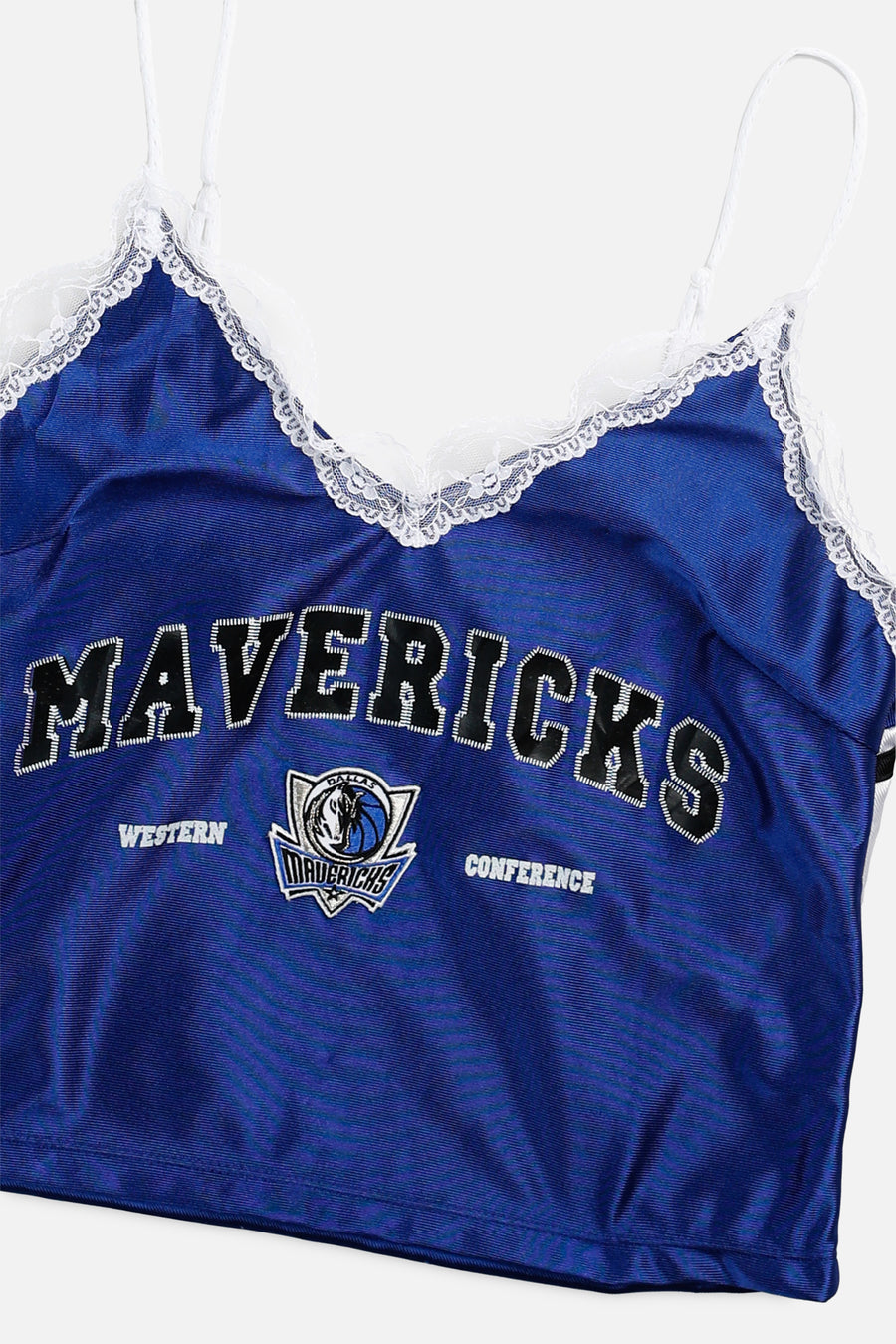 Rework Dallas Mavericks NBA Lace Tank - M