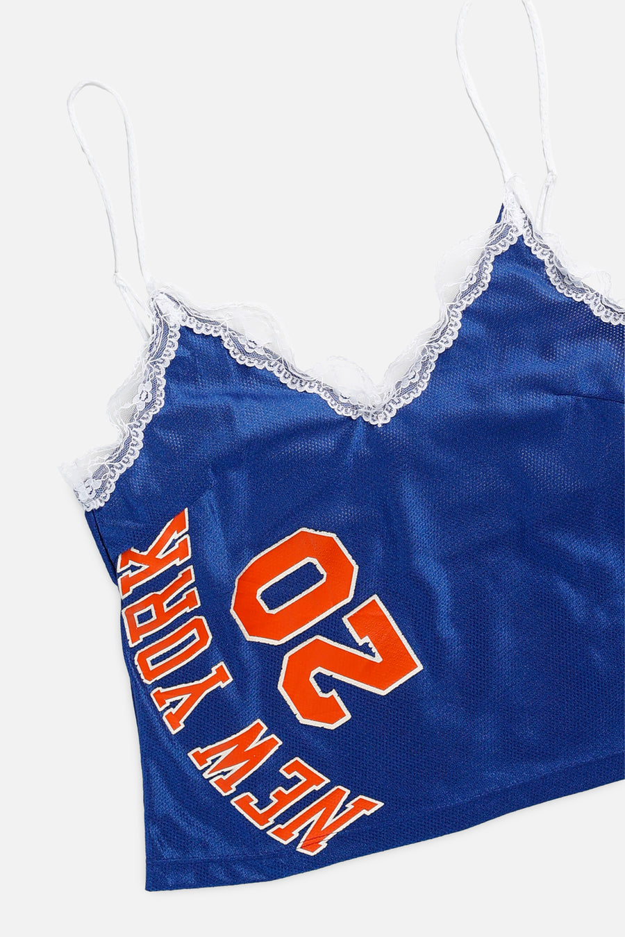 Rework New York Knicks NBA Lace Tank - S