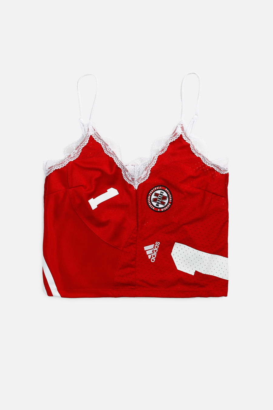 Rework Nebraska Cornhuskers NCAA Lace Tank - M