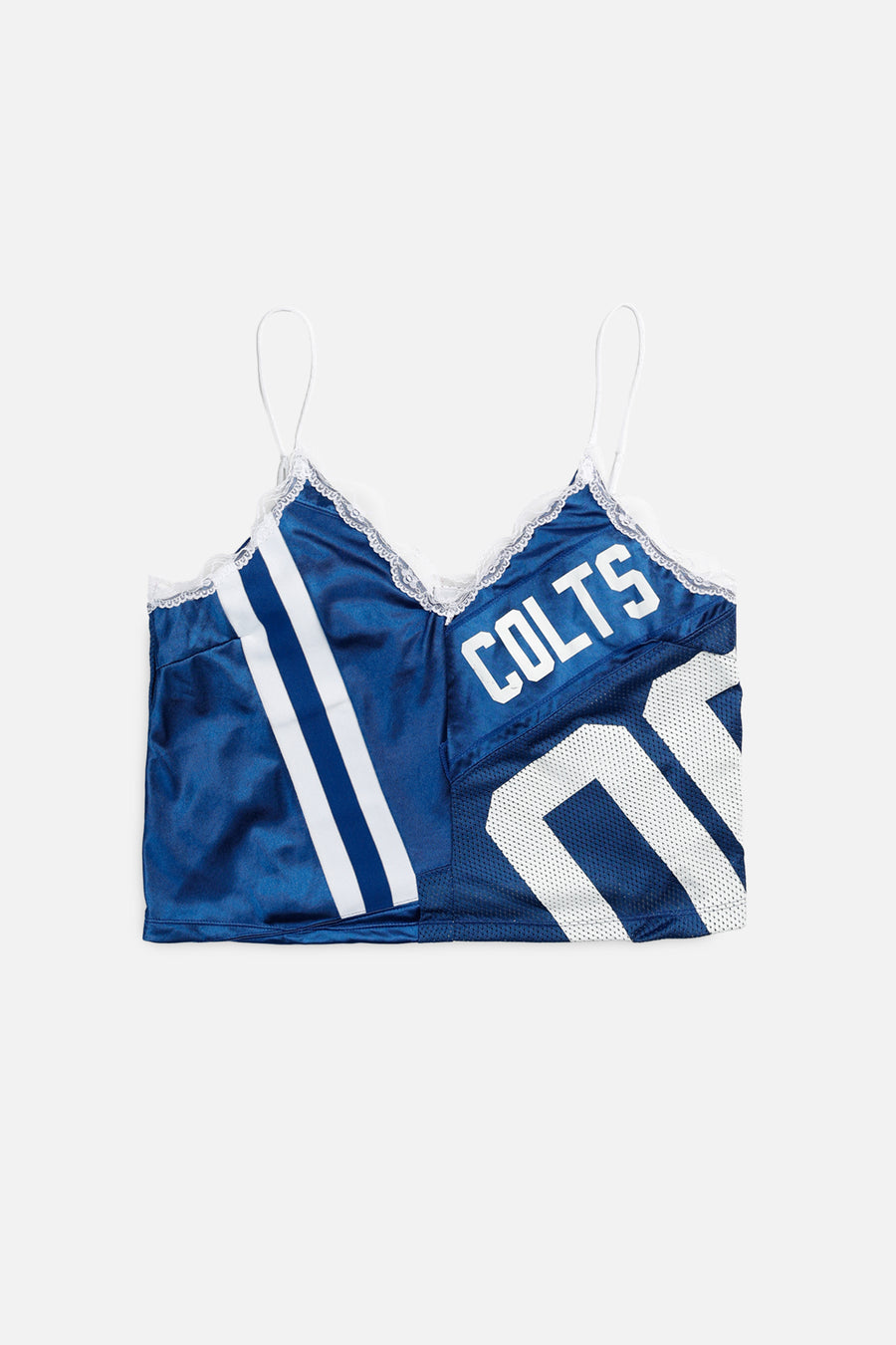 Rework Indianapolis Colts NFL Lace Tank - XXL