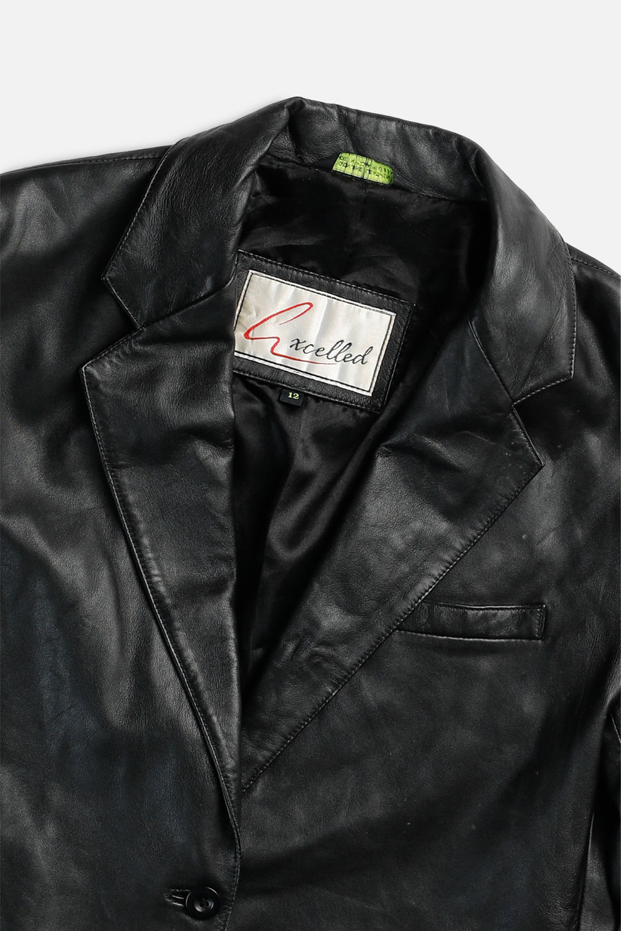 Vintage Leather Jacket - Women's L