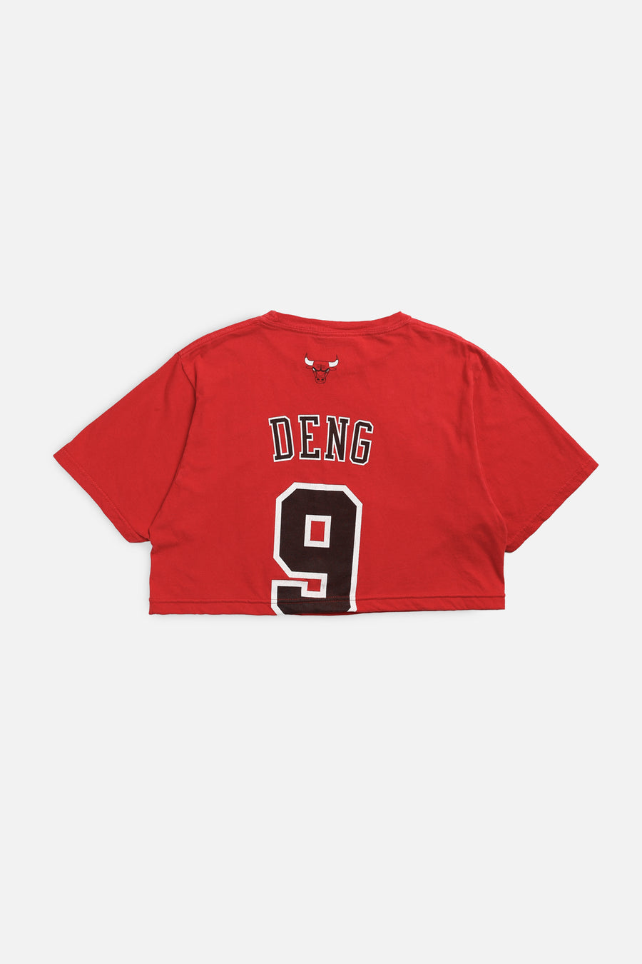 Rework Chicago Bulls NBA Crop Tee - S