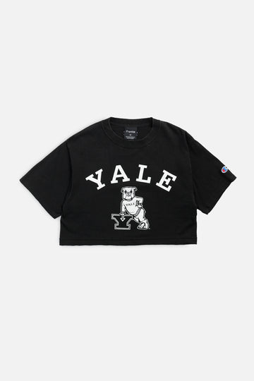 Rework Yale Crop Tee - XS