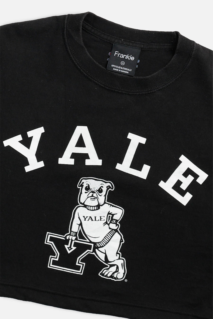 Rework Yale Crop Tee - XS