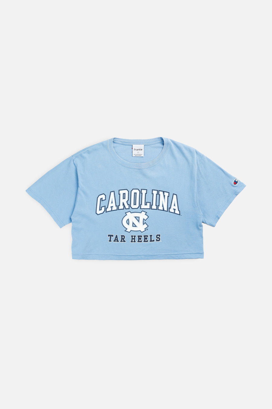 Rework Carolina Tar Heels NCAA Crop Tee - S