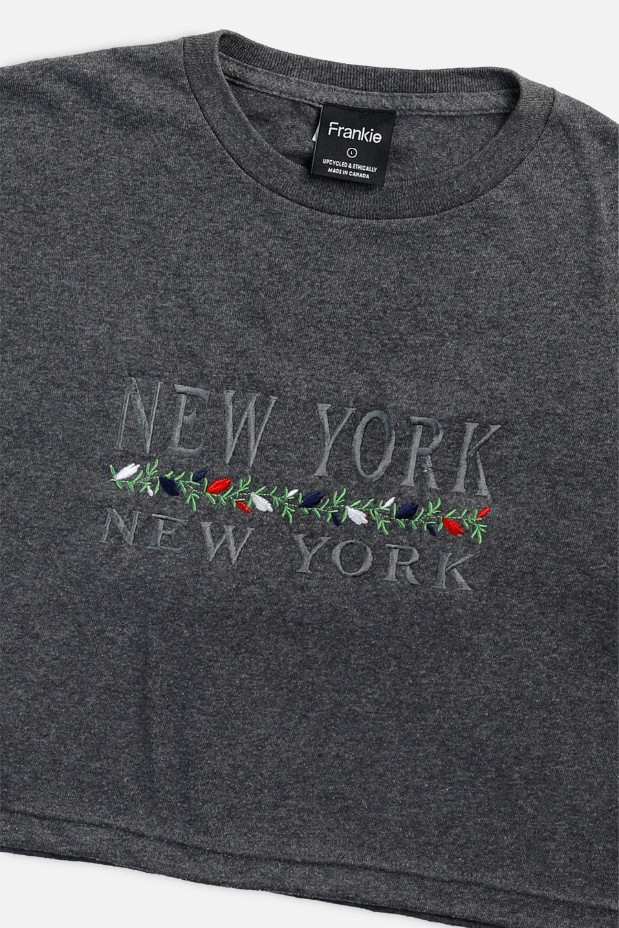 Rework New York Crop Tee - L