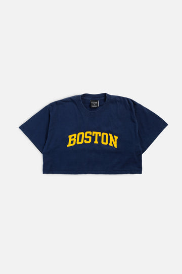 Rework Boston Crop Tee - M