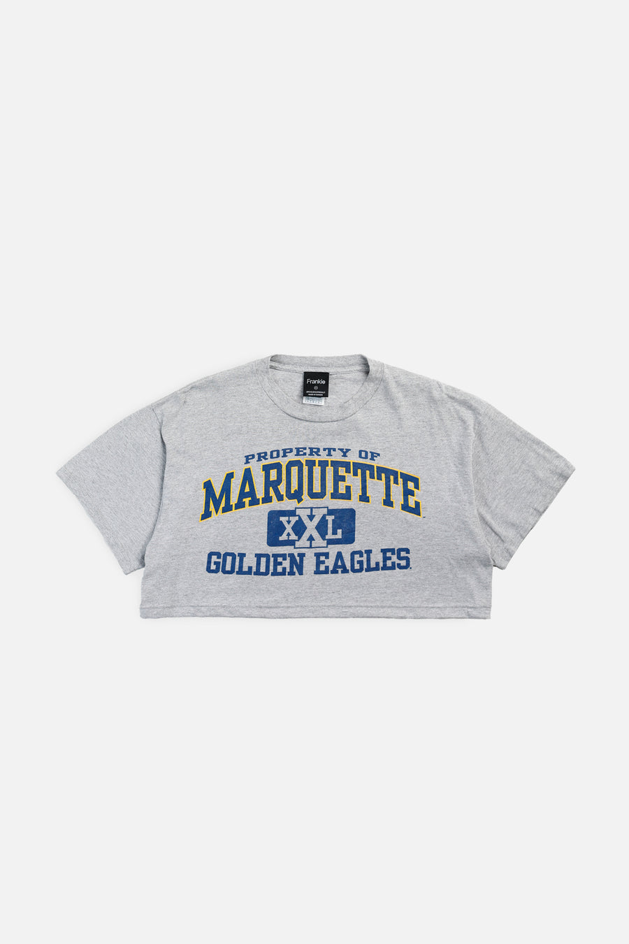 Rework Marquette Golden Eagles NCAA Crop Tee - M