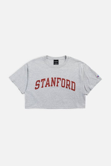 Rework Stanford Crop Tee - M