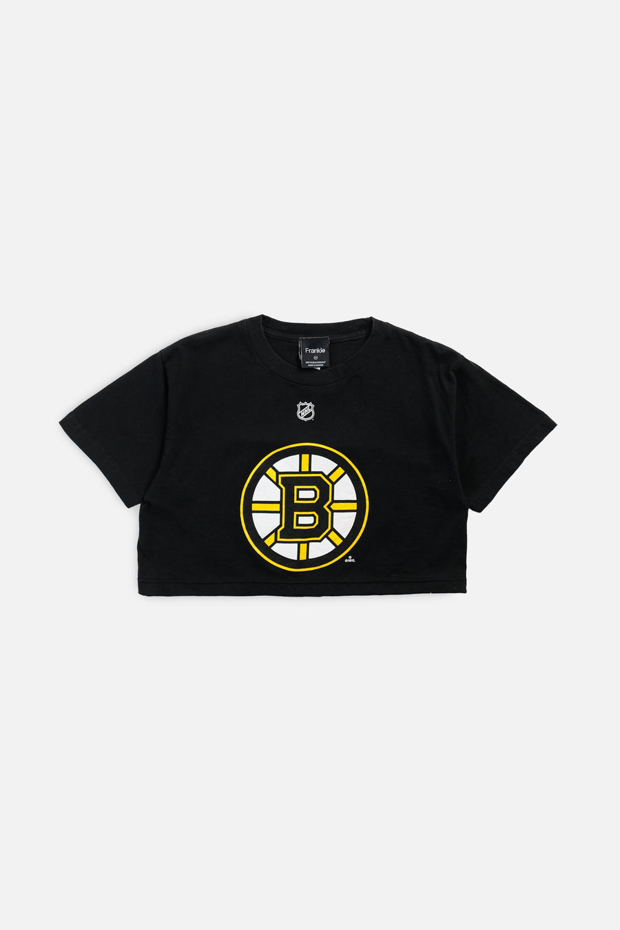 Rework Boston Bruins NHL Crop Tee - XS