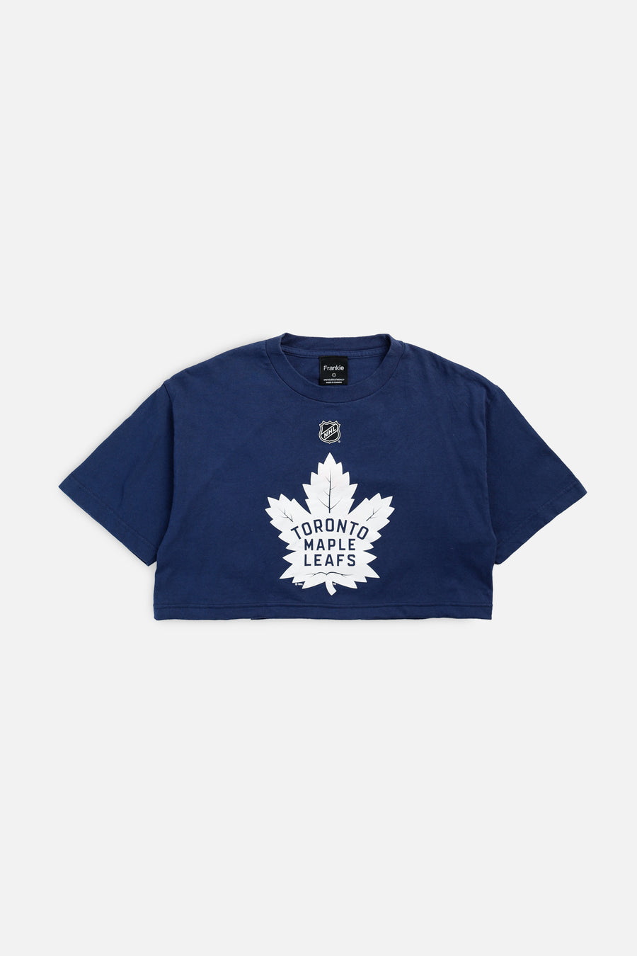 Rework Toronto Maple Leafs NHL Crop Tee - S