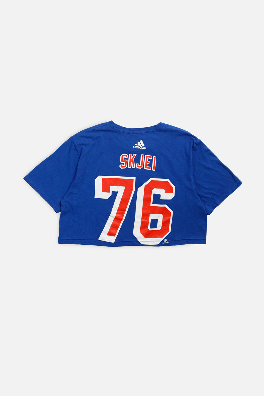 Rework NY Rangers NHL Crop Tee - L