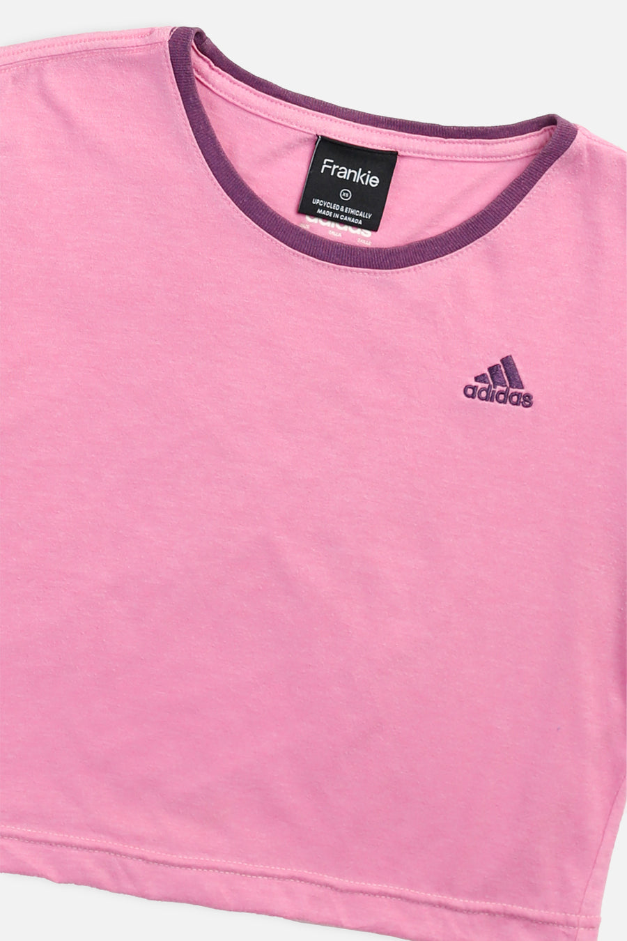 Rework Adidas Crop Tee - XS