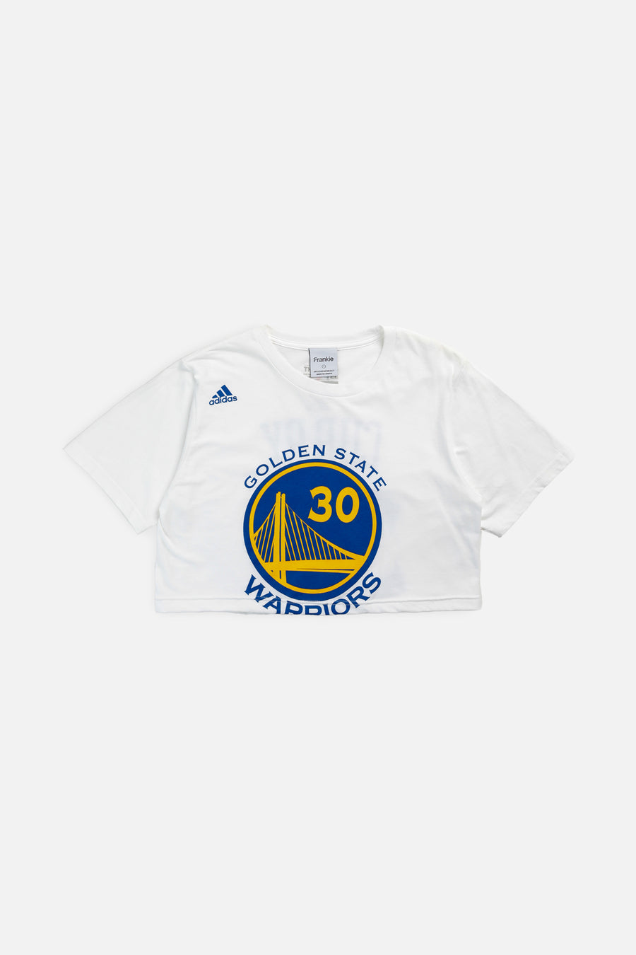 Rework Golden State Warriors NBA Crop Tee - S