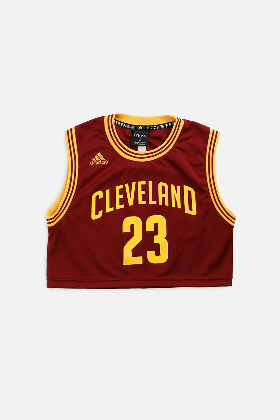 Rework Cleveland Cavaliers NBA Crop Jersey - S