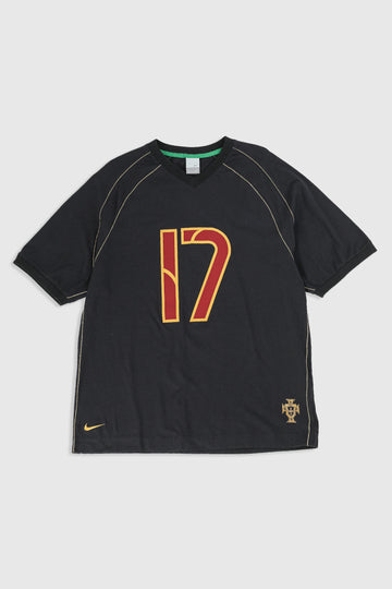 Vintage Portugal Nike Soccer Jersey - XL
