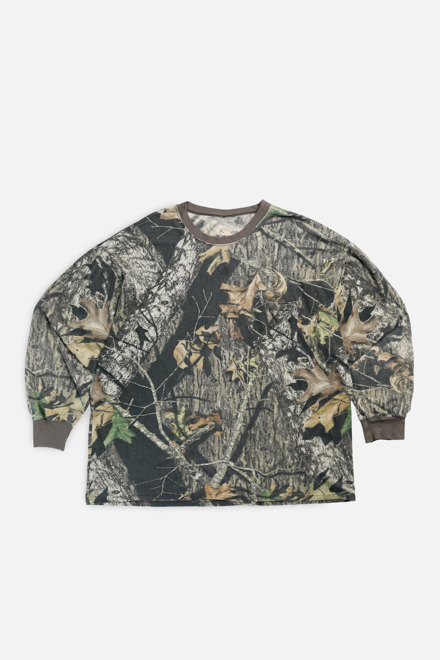 Vintage Camo Long Sleeve Tee - XXL