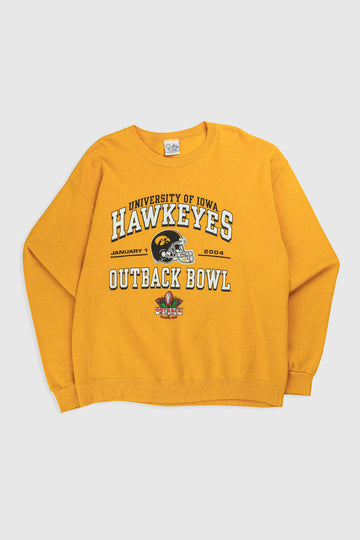Vintage Hawkeyes Football Sweatshirt - XL