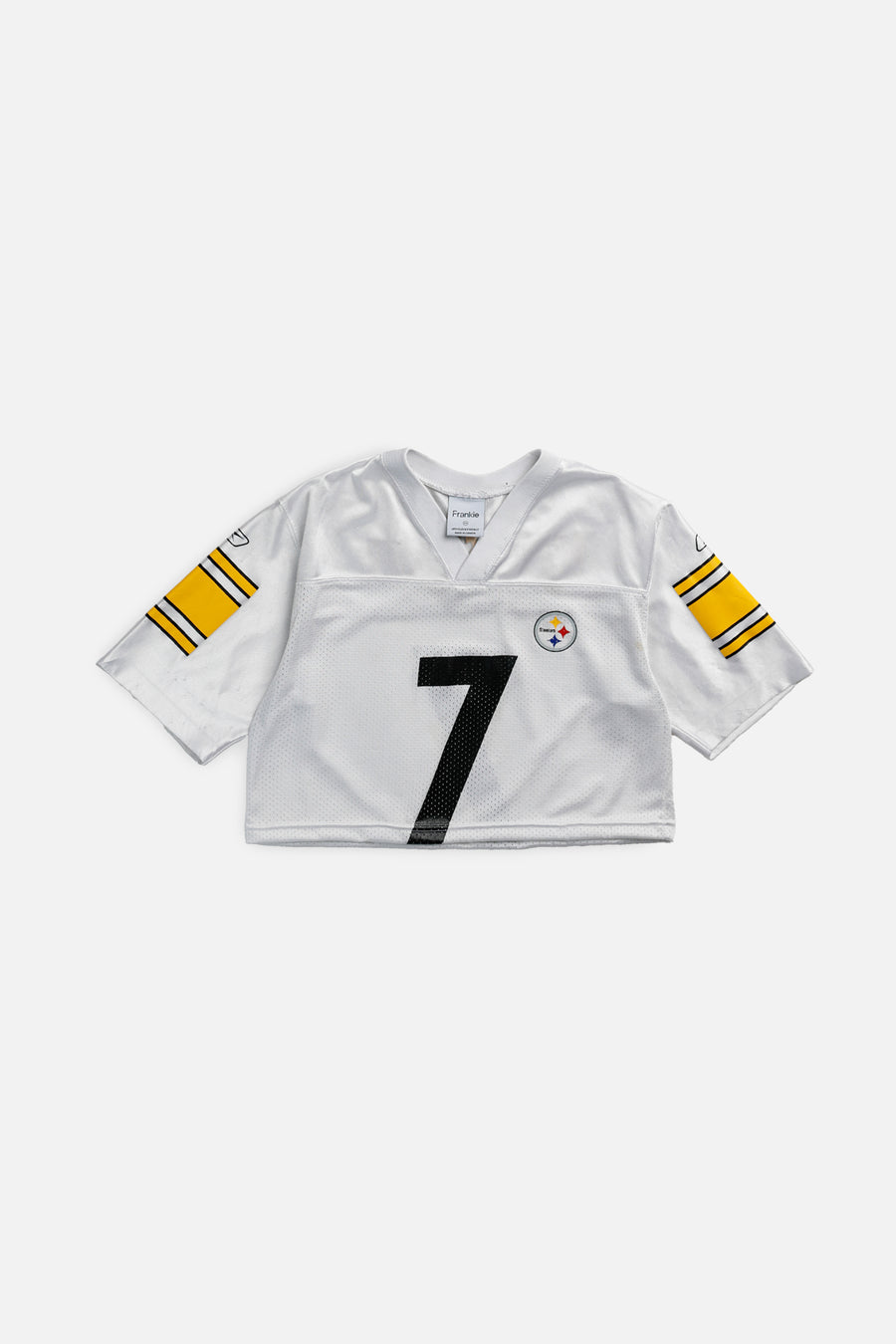 Rework Crop Pittsburgh Steelers NFL Jersey - XS