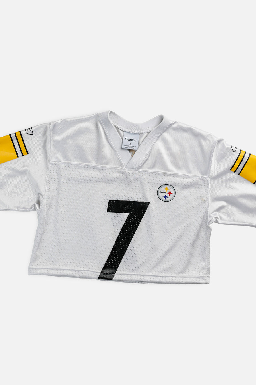 Rework Crop Pittsburgh Steelers NFL Jersey - XS