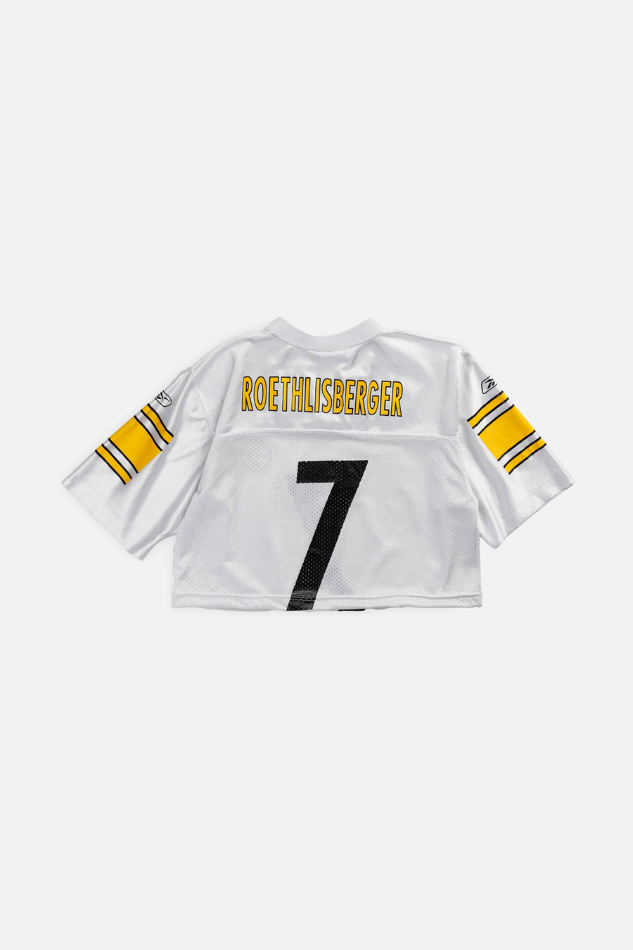 Rework Crop Pittsburgh Steelers NFL Jersey - XS