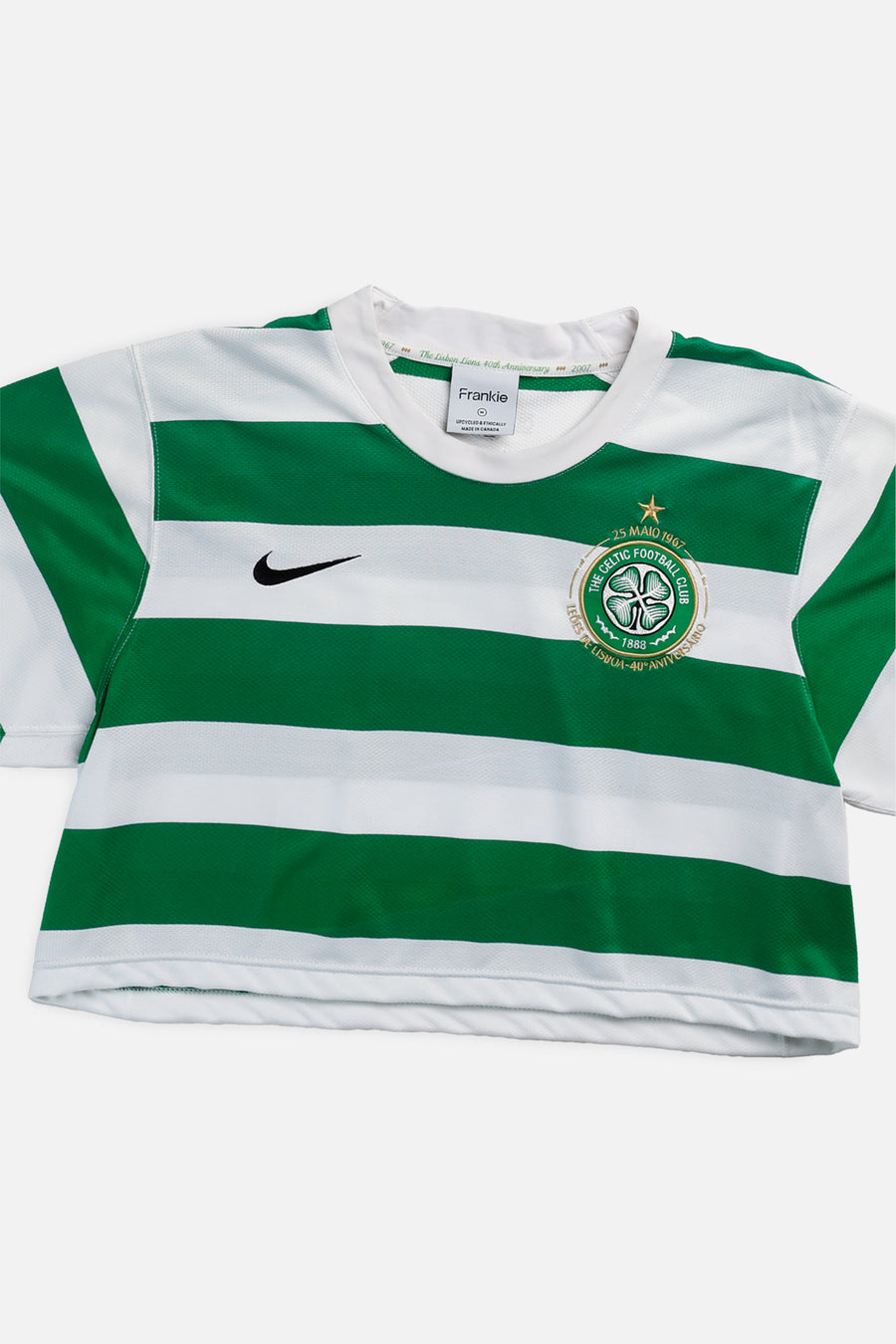 Rework Crop Celtic Soccer Jersey - M