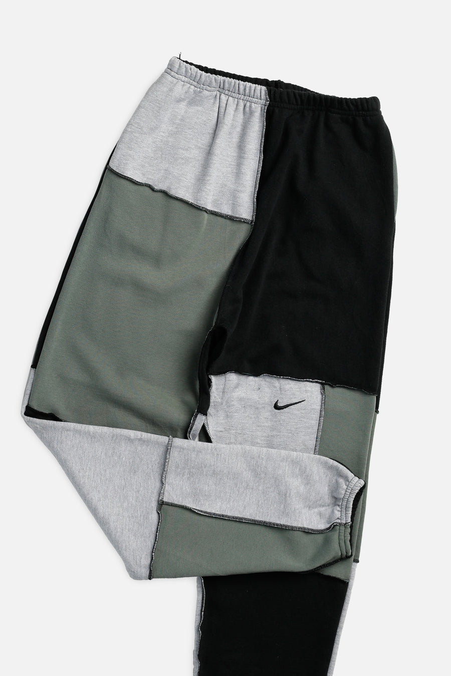 Unisex Rework Nike Patchwork Sweatpants - XS