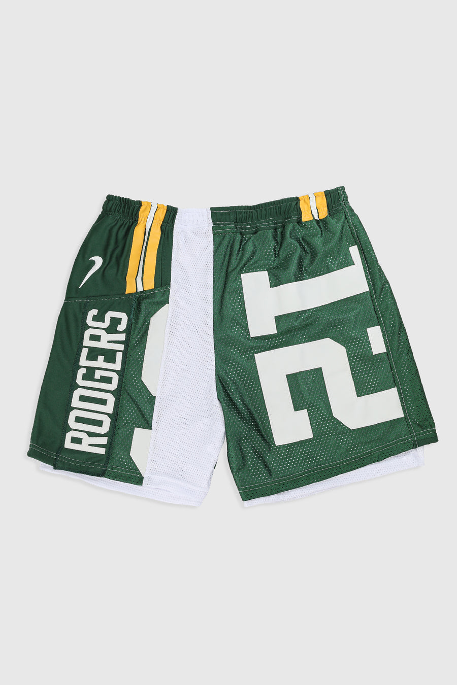 Unisex Rework Packers NFL Jersey Shorts - Women-XXL, Men-XL