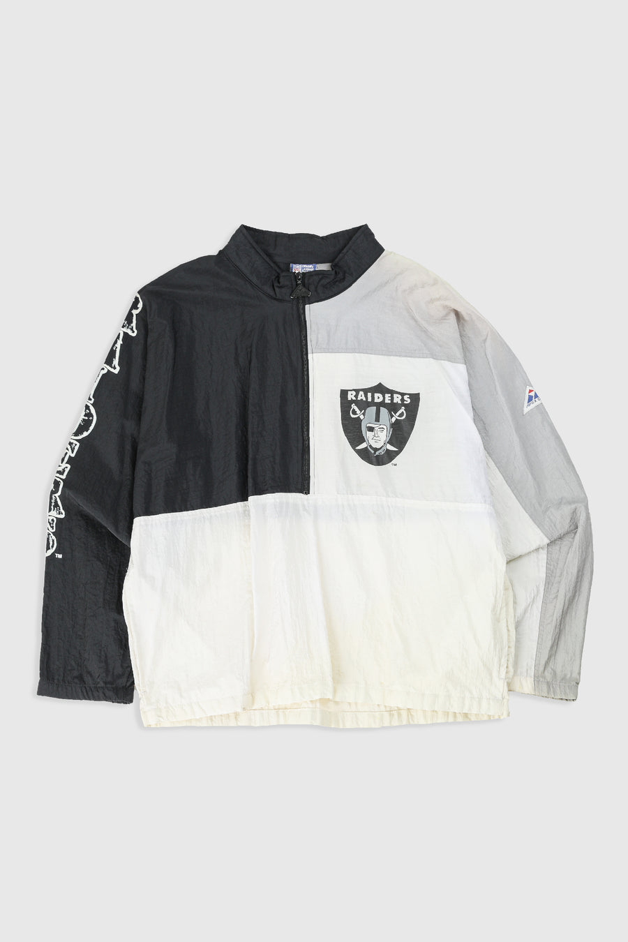 Vintage Raiders NFL Windbreaker Jacket - XL
