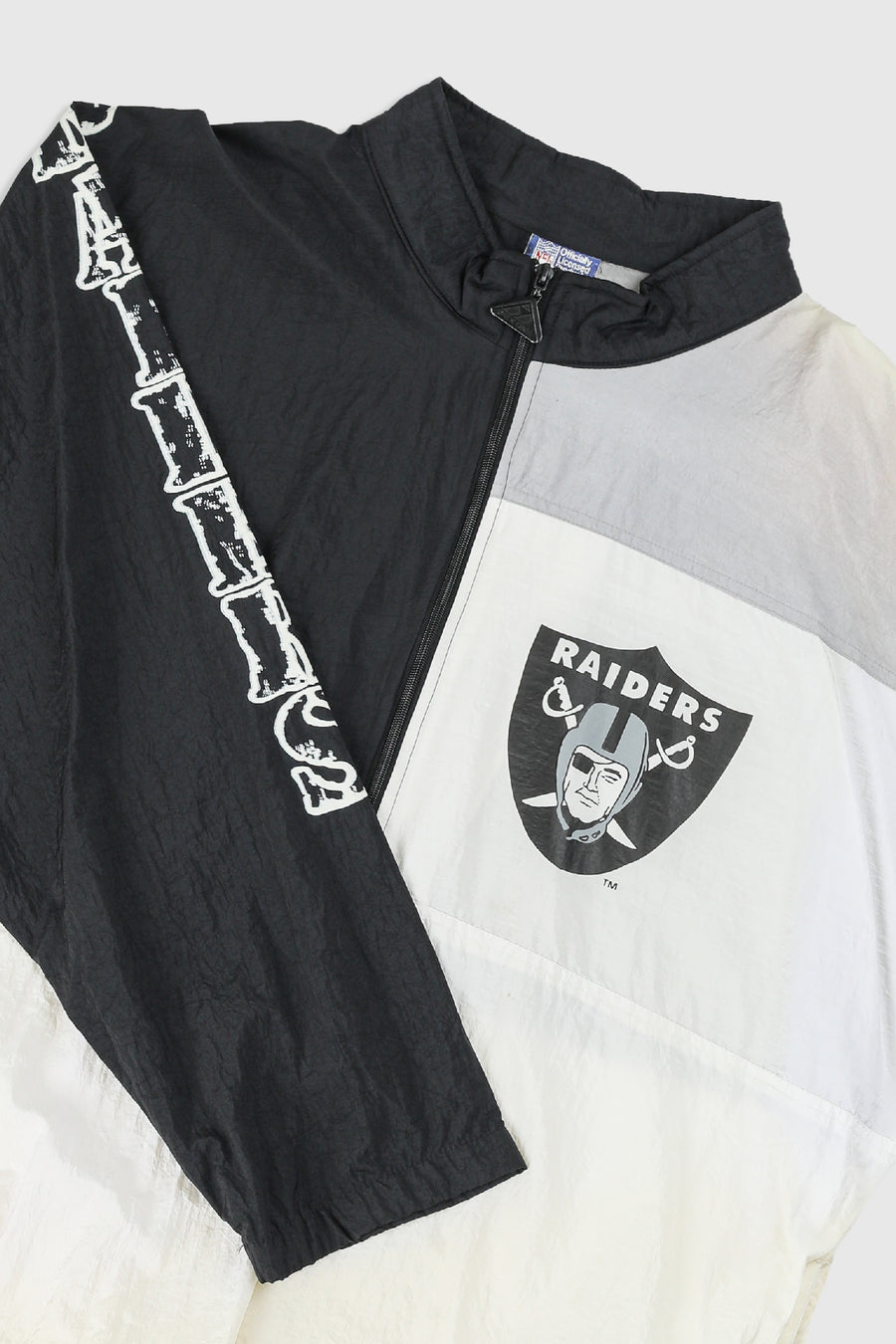 Vintage Raiders NFL Windbreaker Jacket - XL