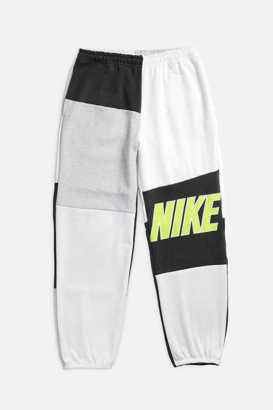 Unisex Rework Nike Patchwork Sweatpants - L