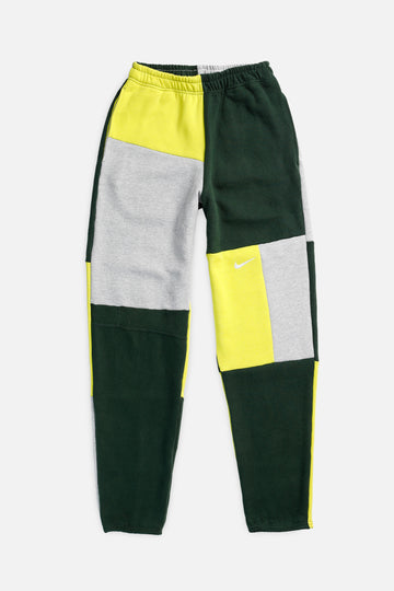 Unisex Rework Nike Patchwork Sweatpants - XS