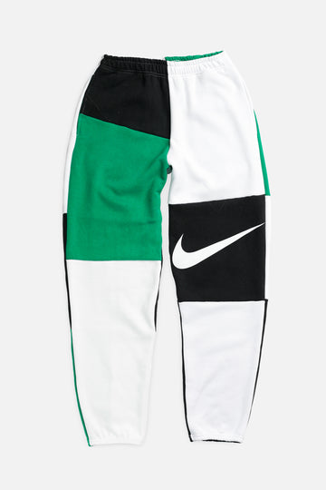 Unisex Rework Nike Patchwork Sweatpants - S