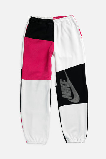 Unisex Rework Nike Patchwork Sweatpants - S