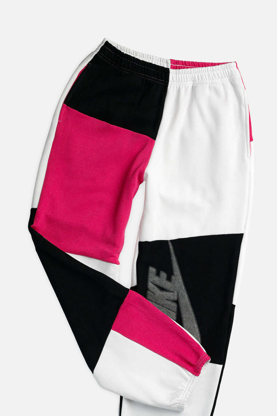 Unisex Rework Nike Patchwork Sweatpants - S