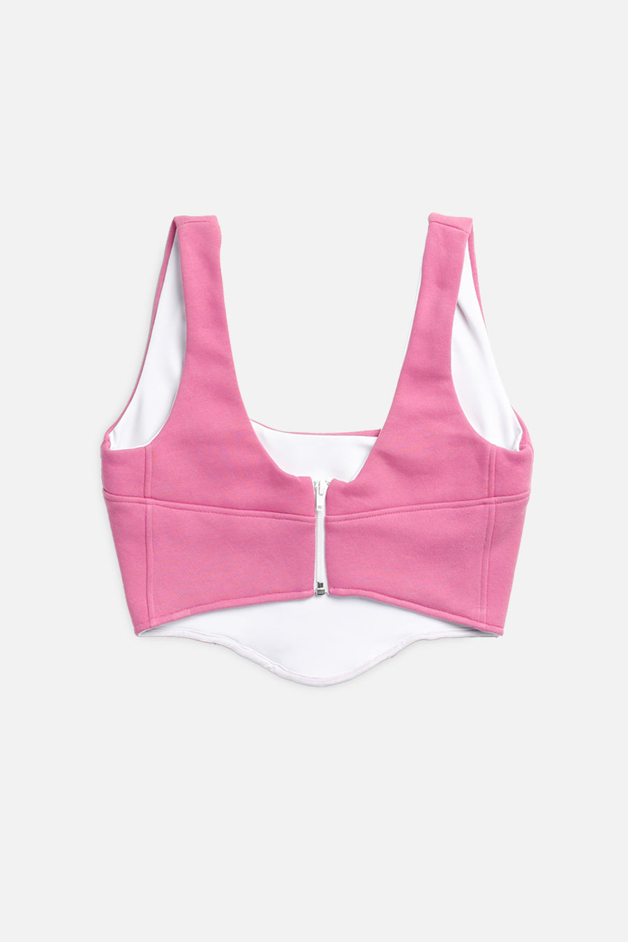 Rework Nike Sweatshirt Bustier - S