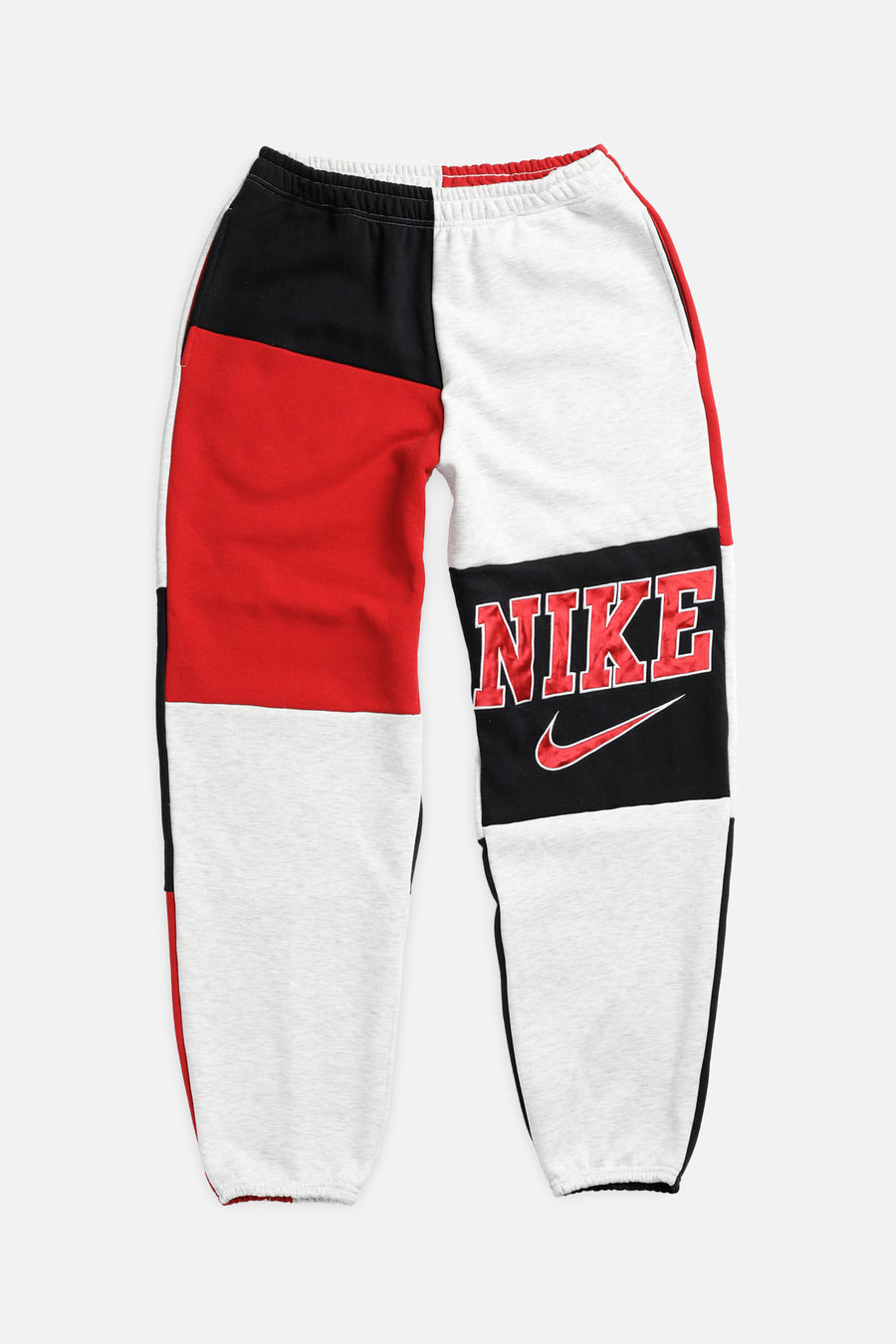 Unisex Rework Nike Patchwork Sweatpants - M