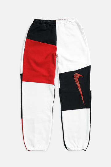 Unisex Rework Nike Patchwork Sweatpants - XS