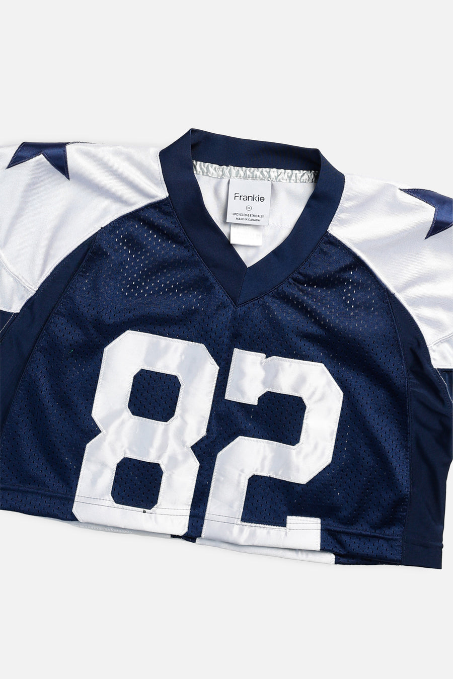 Rework Crop Dallas Cowboys NFL Jersey - XS